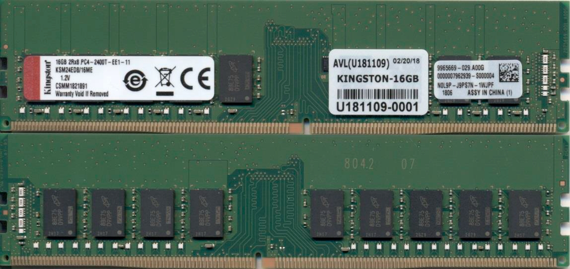 Kingston Technology KSM24ED8/16ME memory module