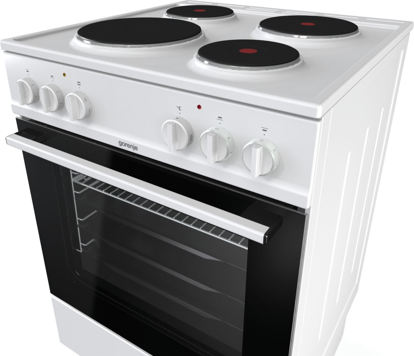 Gorenje E6151WA cooker Freestanding cooker Electric Sealed plate White – image 5