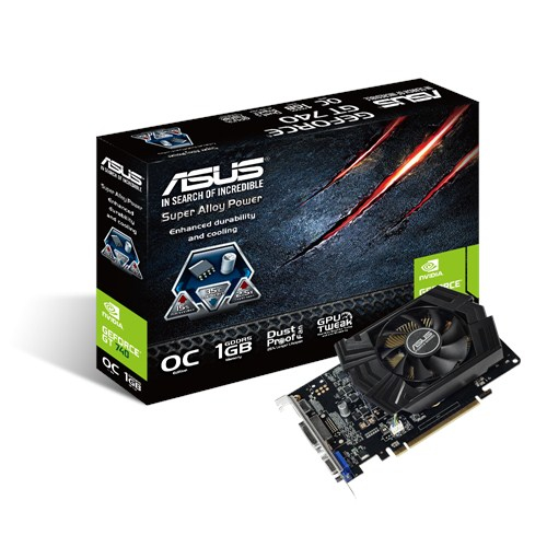 ASUS GT740-OC-1GD5 graphics card NVIDIA GeForce GT 740