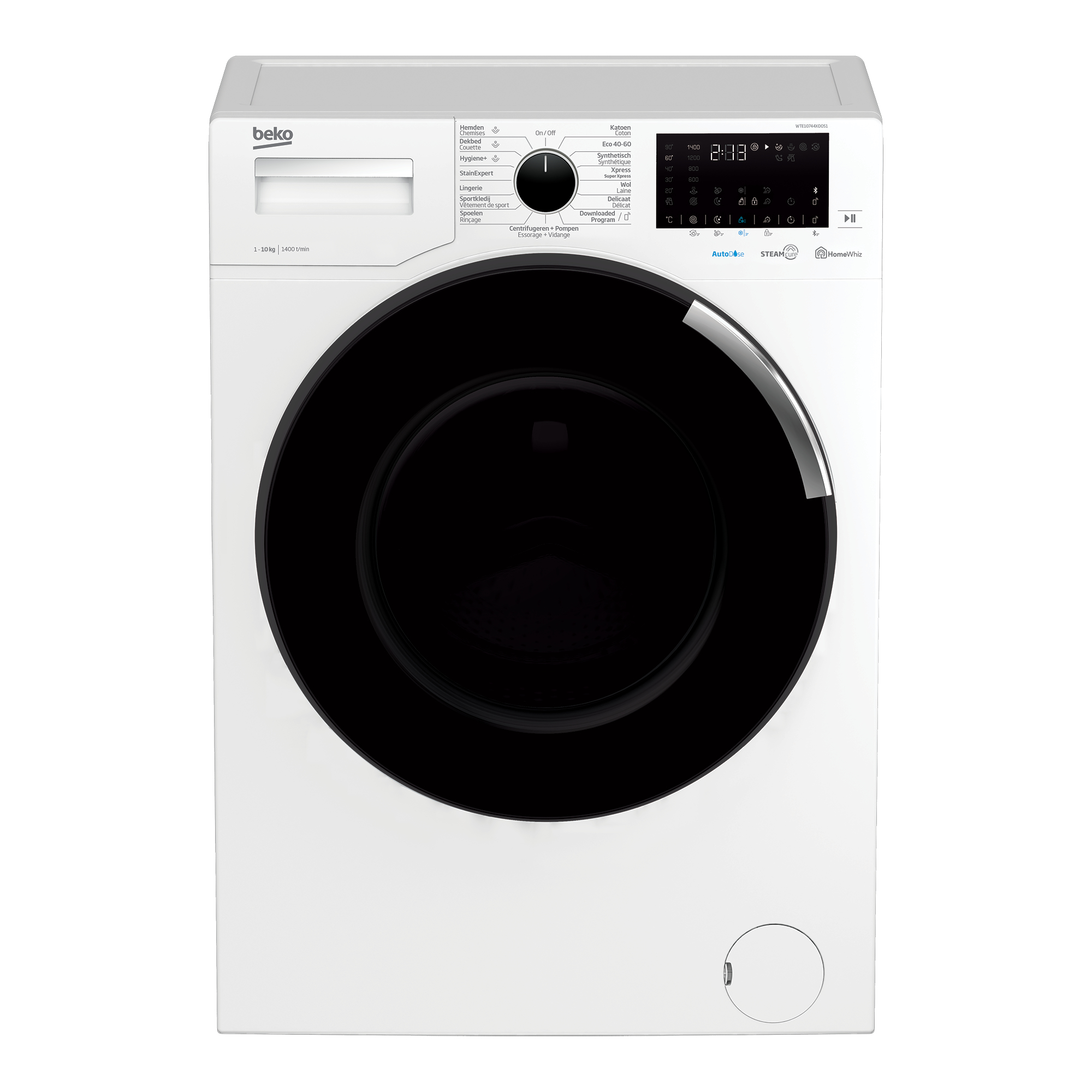 Beko WTE10744XDOS1 — vue 1 sur 5