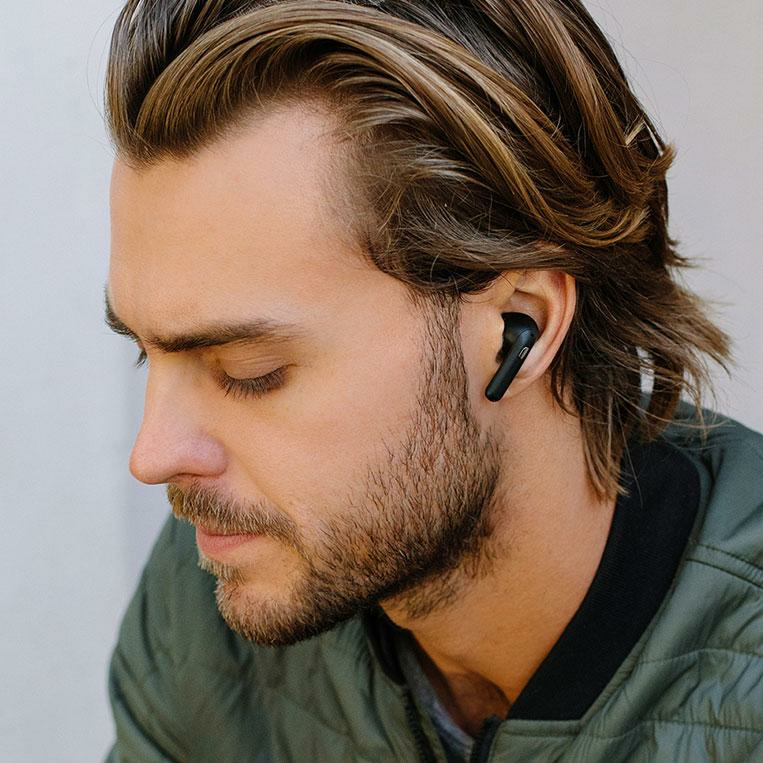 Happy Plugs Air 1 Zen Headset Wireless In-ear Music Bluetooth Black image 5