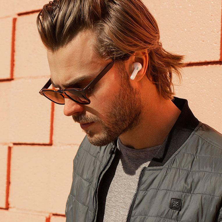 Happy Plugs Air 1 Zen Headset Wireless In-ear Music Bluetooth White image 4