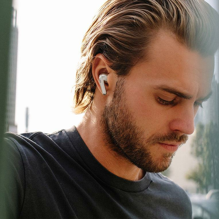 Happy Plugs Air 1 Zen Headset Wireless In-ear Music Bluetooth Silver image 5