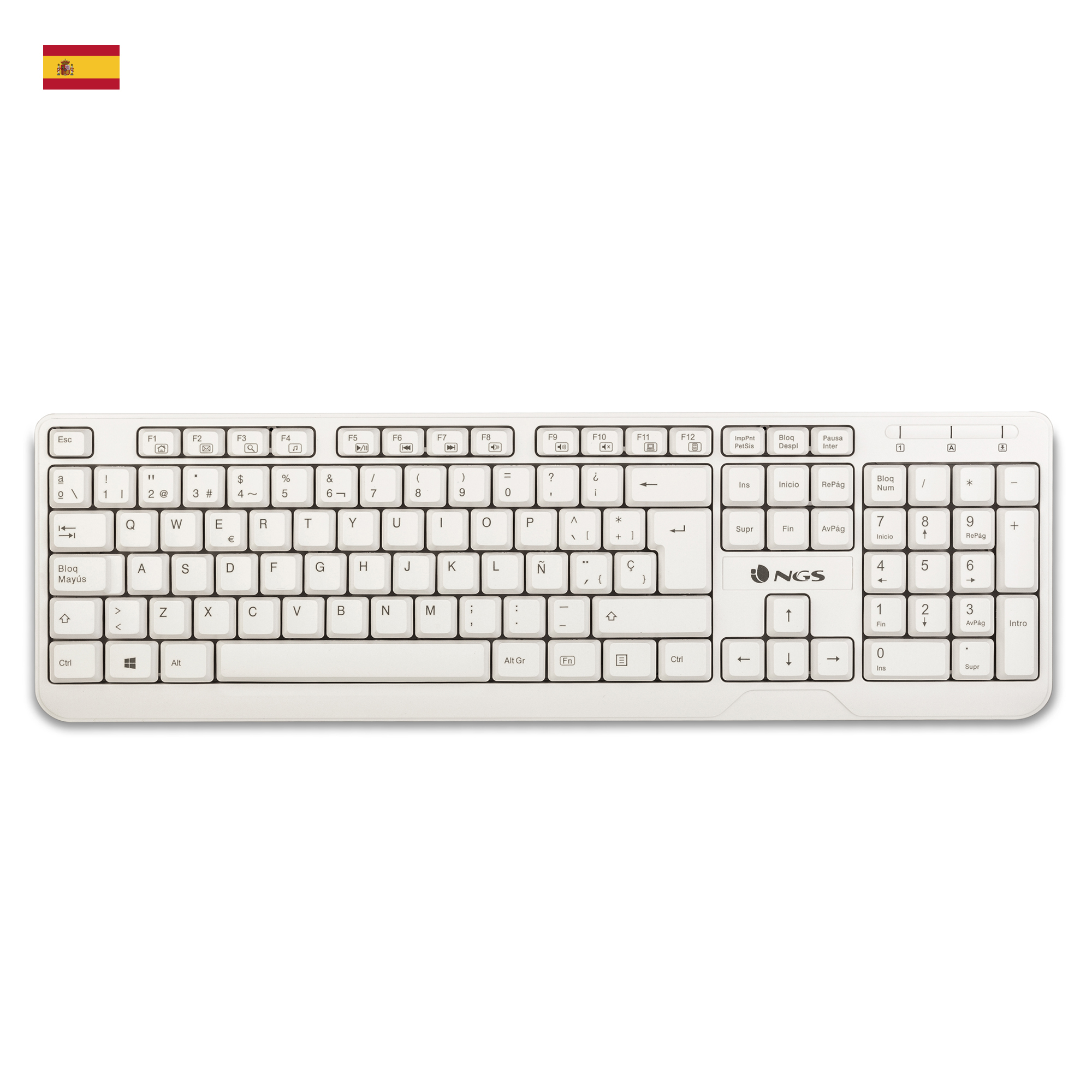 NGS Spike, QWERTY, ES