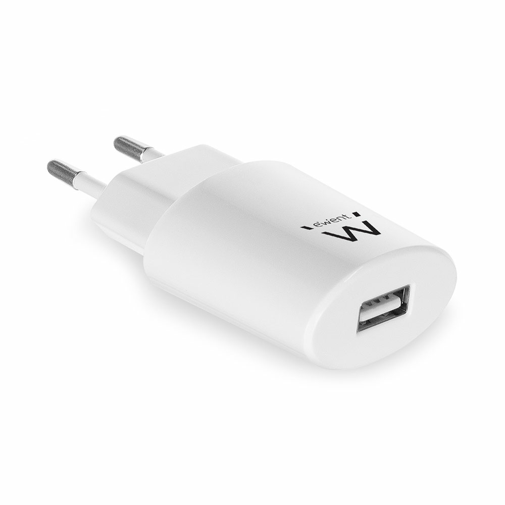 Ewent EW1264 mobile device charger Universal White AC Indoor