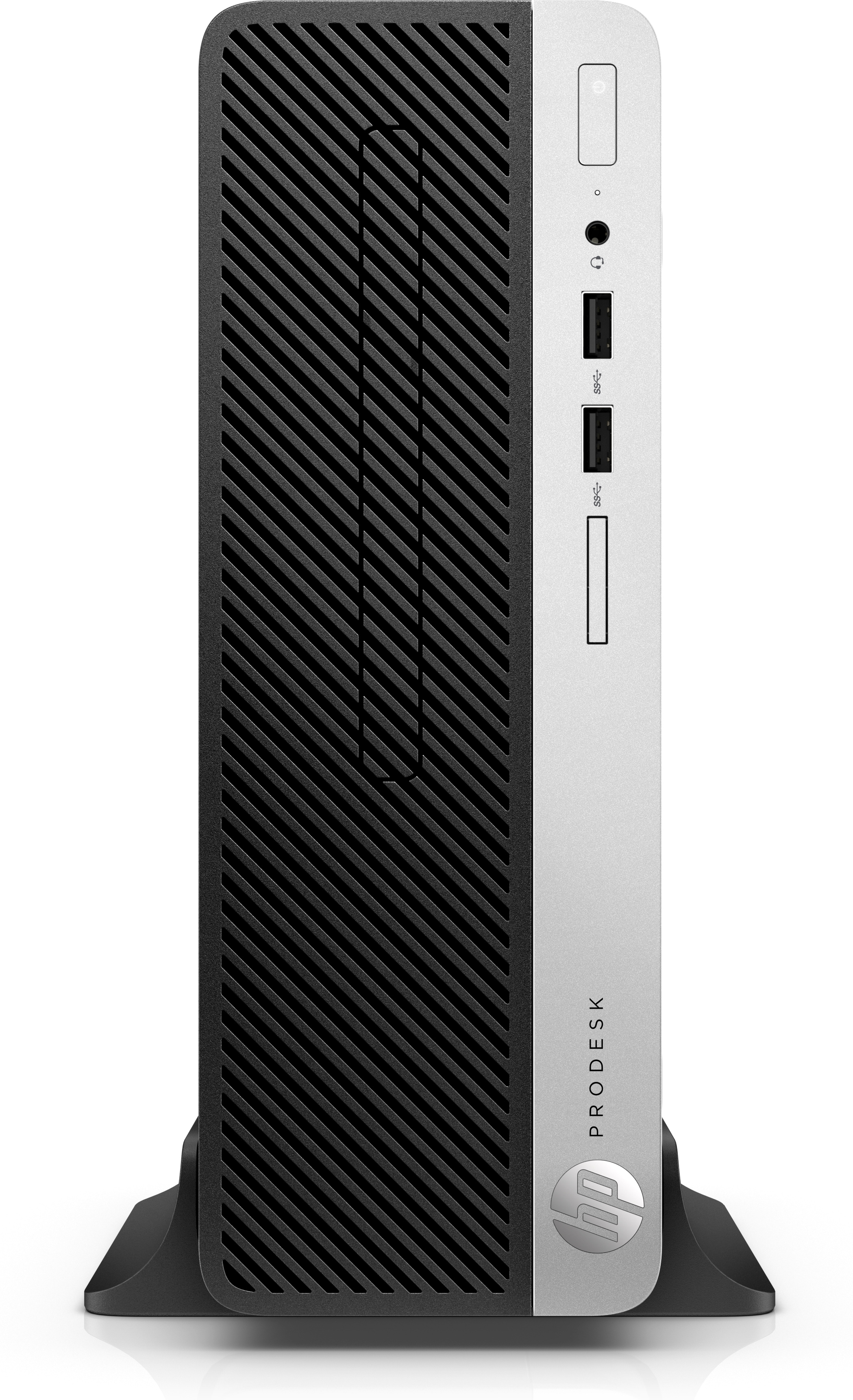 HP ProDesk 400 G4 Intel® Core™ i3 i3-6100 8 GB DDR4-SDRAM 256 GB SSD Windows 10 Home SFF PC Black, Silver