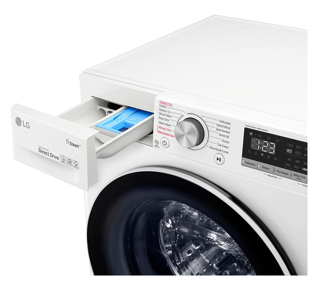 LG WSV0906WH washer dryer Freestanding Front-load White – image 5
