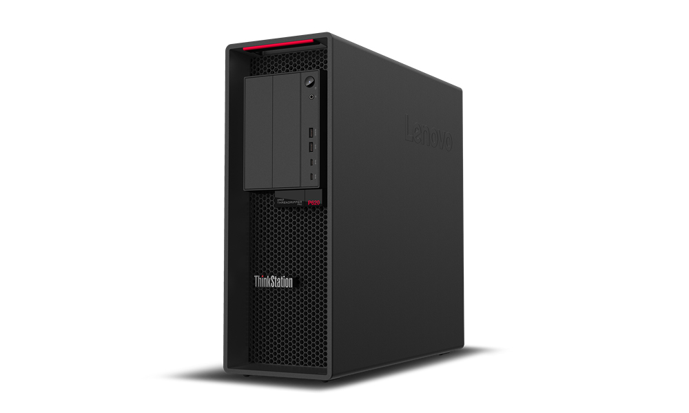 Lenovo ThinkStation P620 AMD Ryzen Threadripper PRO 3975WX 32 GB DDR4-SDRAM 512 GB SSD AMD Radeon Pro W5500 Windows 10 Pro Tower Workstation Black image 2