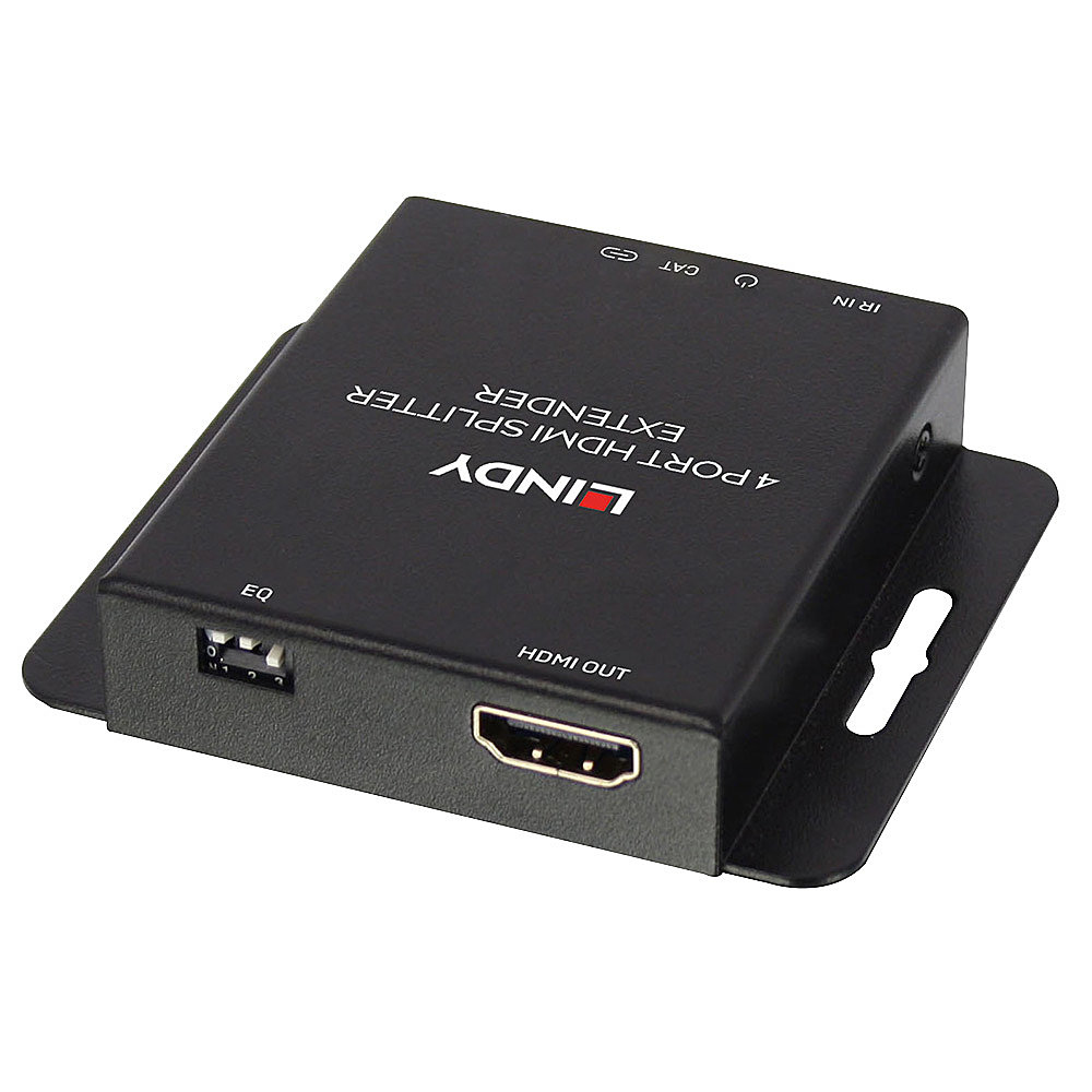 Lindy 70m Cat.6 4 Port HDMI 4K30 and IR Splitter Extender with Loop Out – image 4
