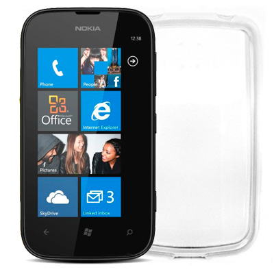 Celly GELSKIN285 mobile phone case Folio Transparent