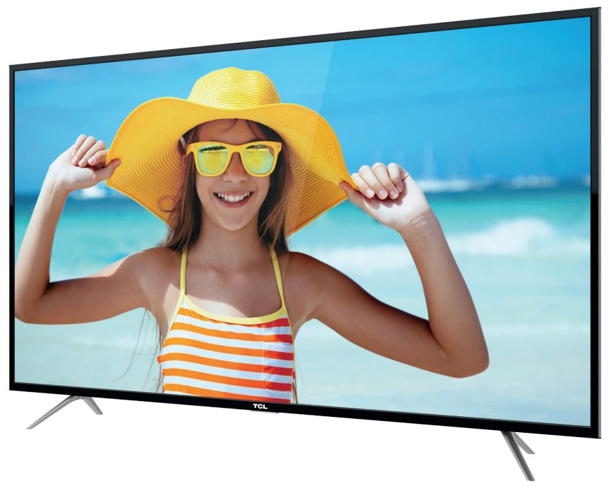 TCL U49P6066 TV 124.5 cm (49") 4K Ultra HD Smart TV Wi-Fi Black, Silver 390 cd/m² – image 2
