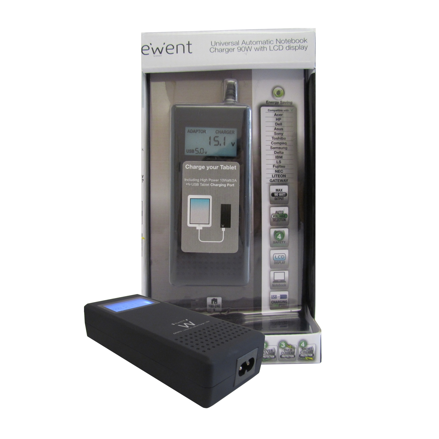 Ewent EW3974 power adapter/inverter Indoor – image 2