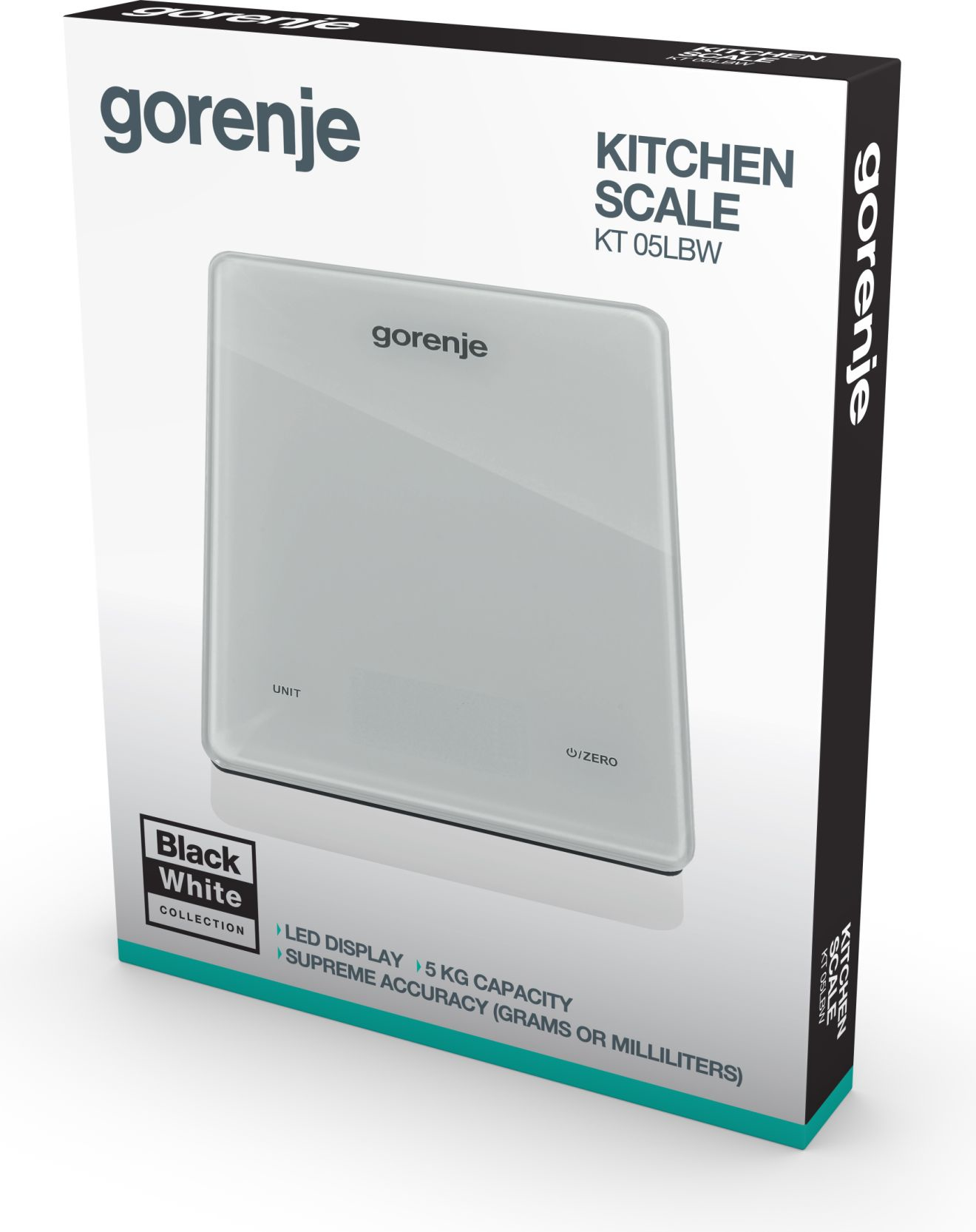 Gorenje KT05LBW White Electronic kitchen scale – image 2