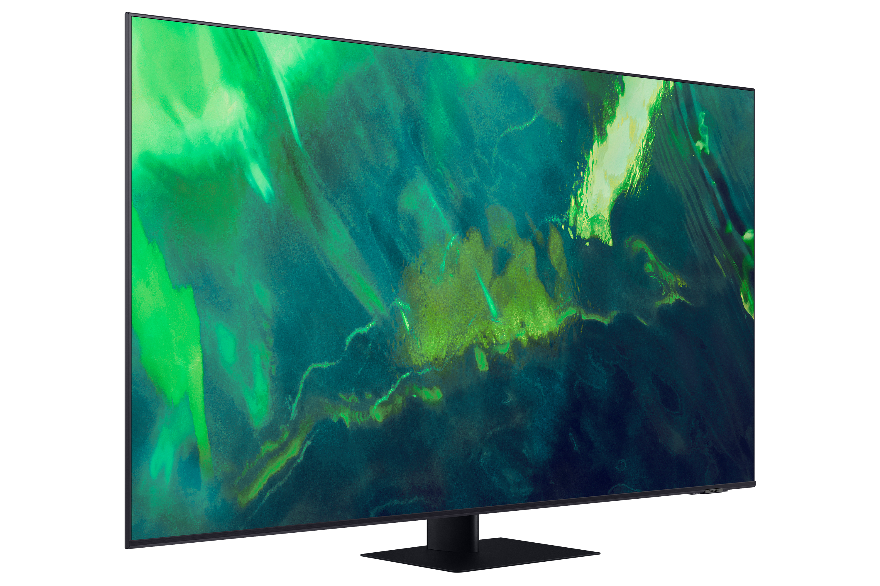 Samsung QE85Q70AAT Classe de diagonale 85 Q70A Series TV LCD rétro éclairée par LED QLED Smart TV Tizen OS 4K UHD (2160p) 3840 x 2160 HDR Quantum Dot, Double LED gris titane — photo 3
