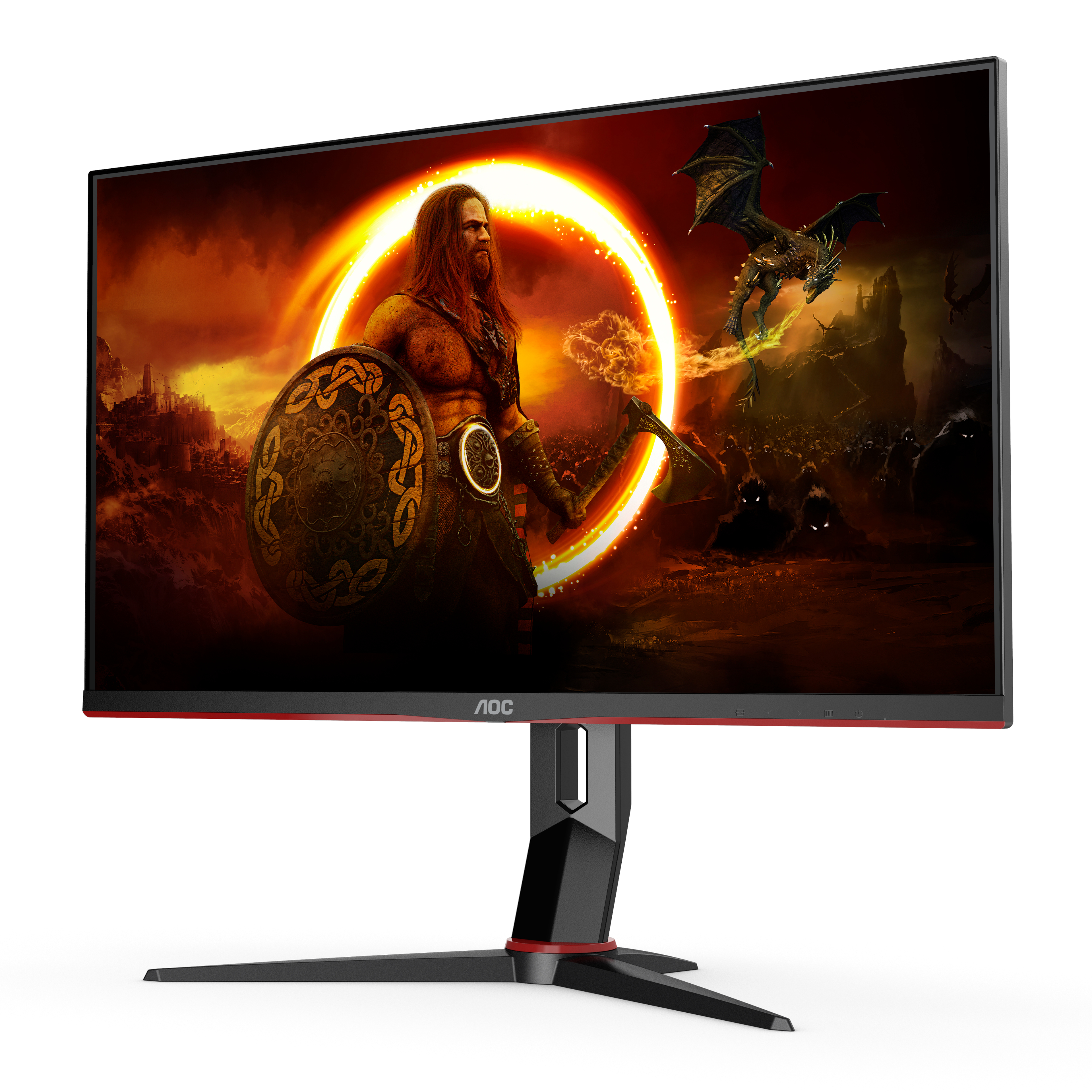 28 16:9 AOC Gaming 3840x2160 IPS 370 80M:1 130mm - Miniatura 6