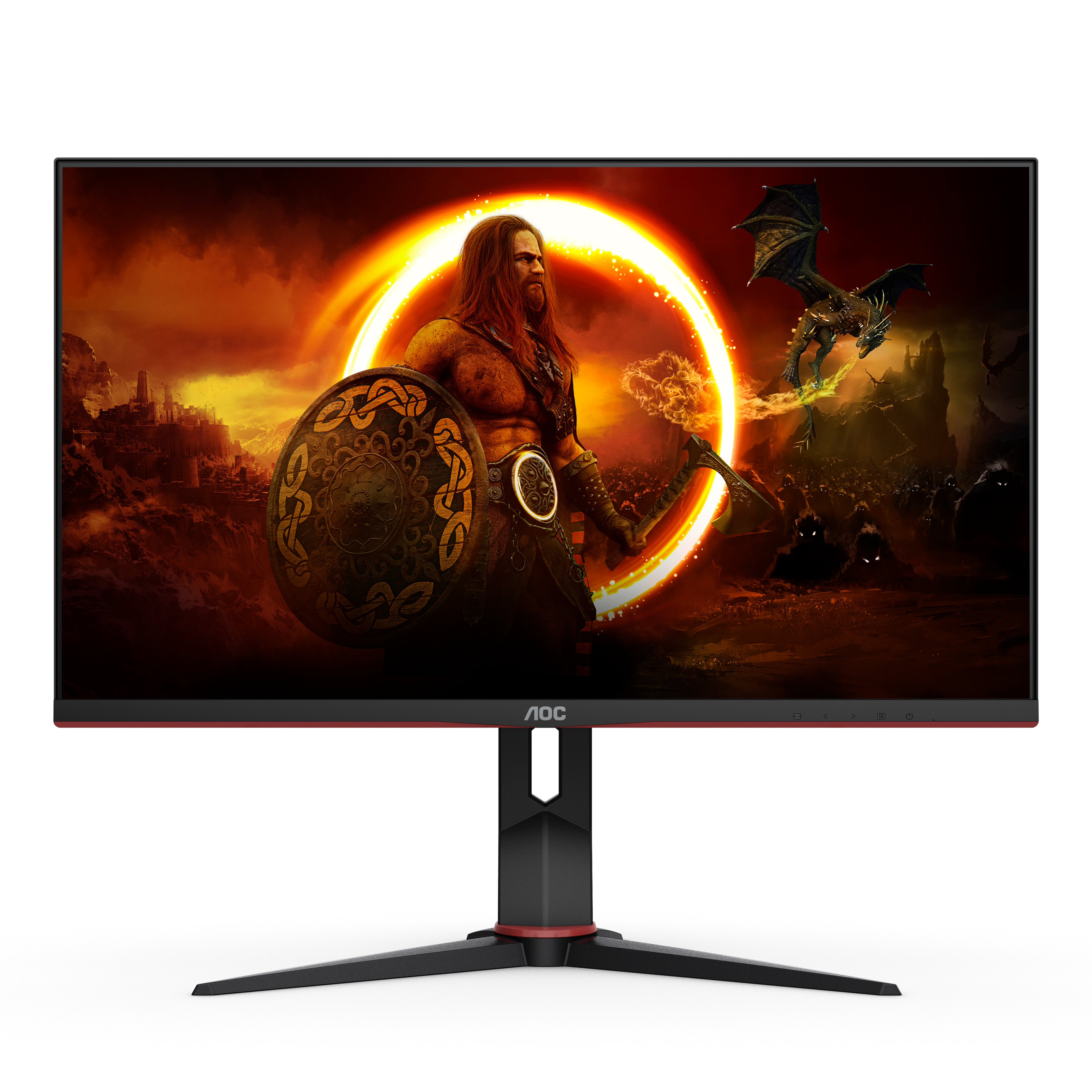28 16:9 AOC Gaming 3840x2160 IPS 370 80M:1 130mm - Miniatura 5