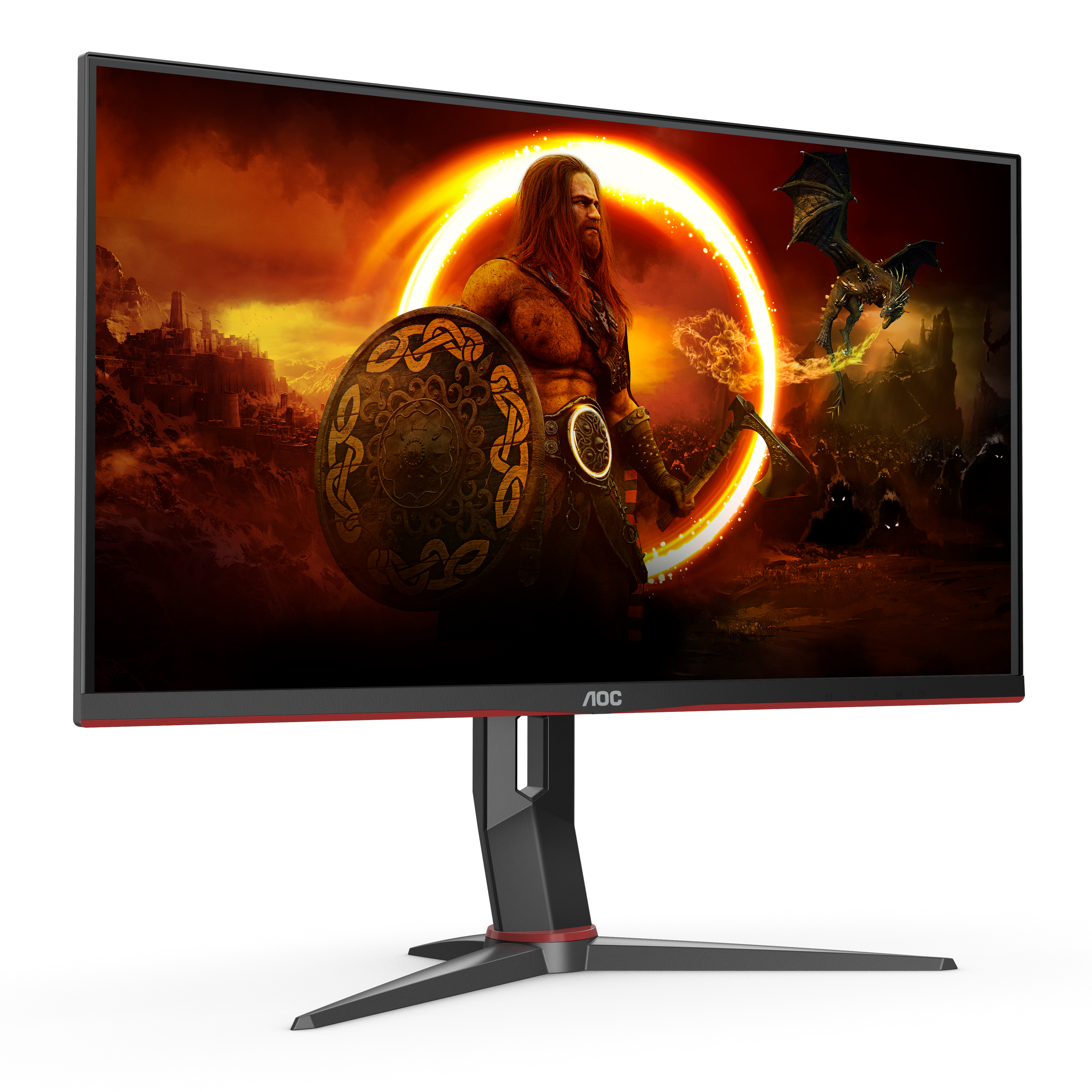 28 16:9 AOC Gaming 3840x2160 IPS 370 80M:1 130mm - Miniatura 7