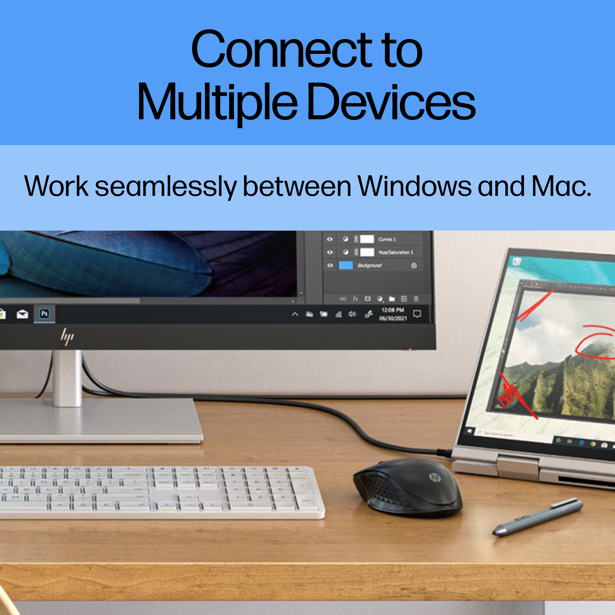 HP 430 Multi-Device Wireless Mouse – image 9