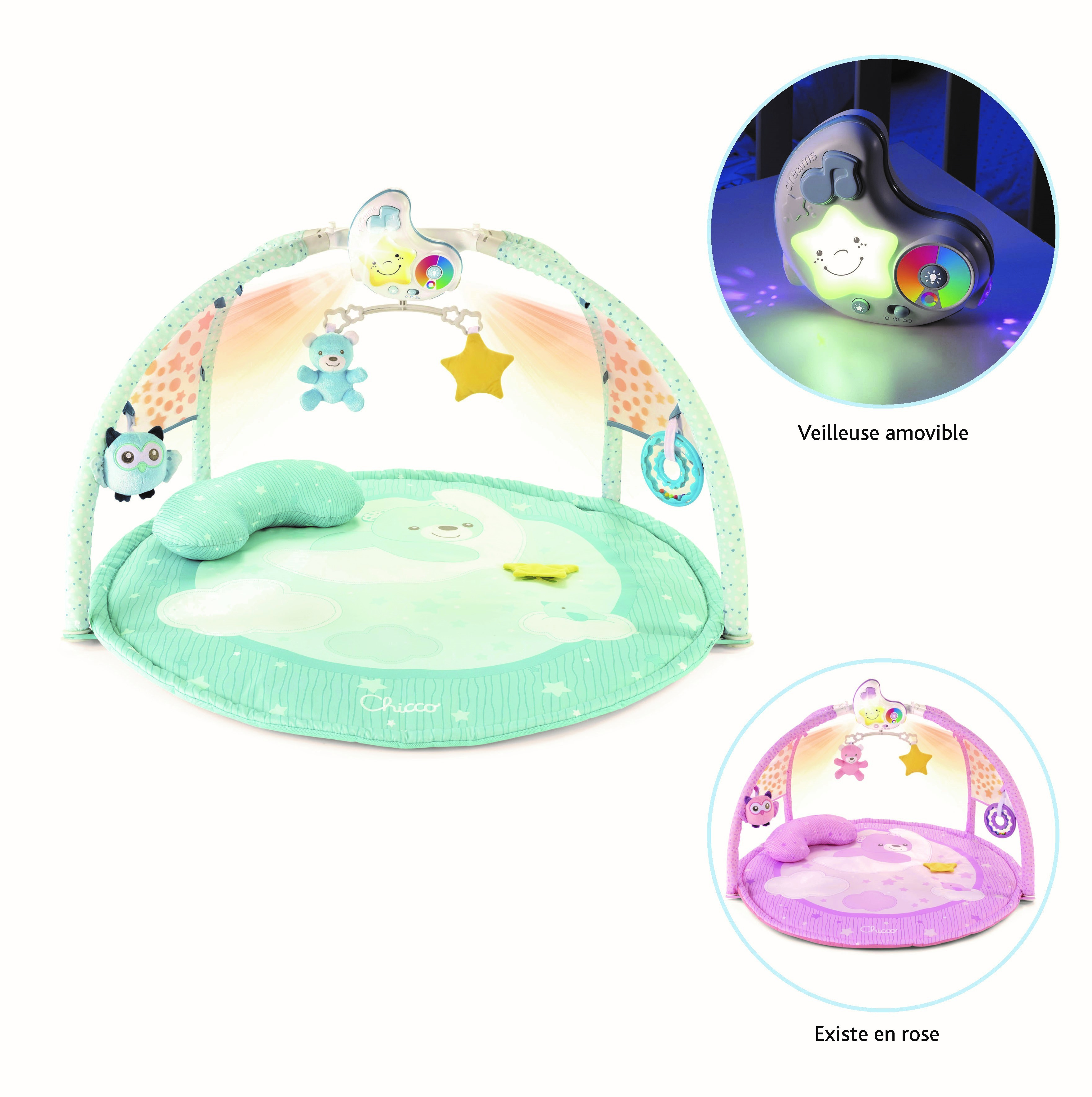 Chicco gioco fd enjoy colors playgym blue