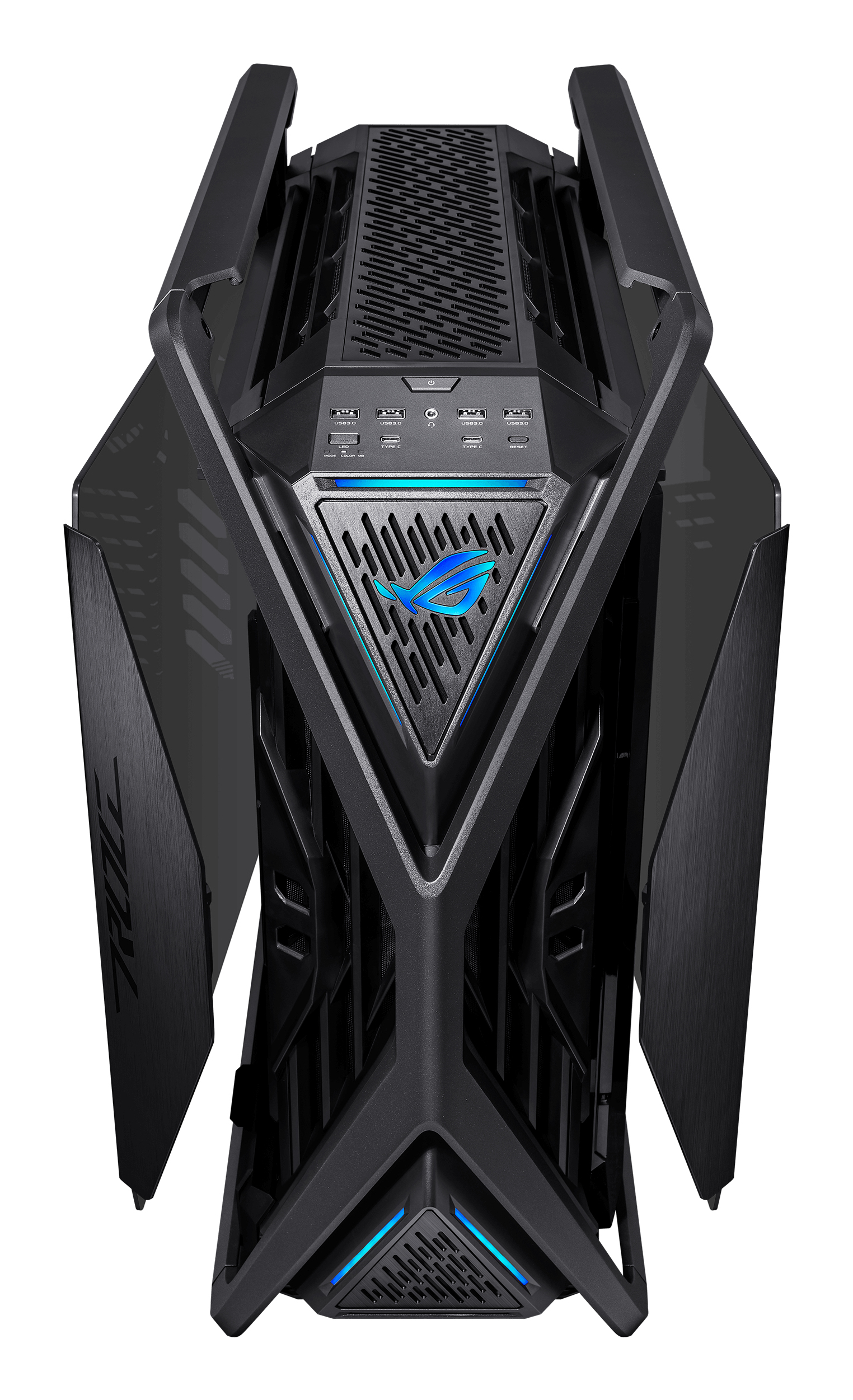 Gabinete Gamer ASUS ROG Hyperion GR701 BTF Edition - Torre - E-ATX/ATX/Micro-ATX/Mini-ITX - 4 Ventiladores - Panel Lateral - RGB - GR701 ROG HYPERION BTF EDITION Gabinete Gamer ASUS ROG Hyperion GR701 BTF Edition - Torre - E-ATX/ATX/Micro-ATX/Mini-ITX - 4 Ventiladores - Panel Lateral - RGB - GR701 ROG HYPERION BTF EDITION