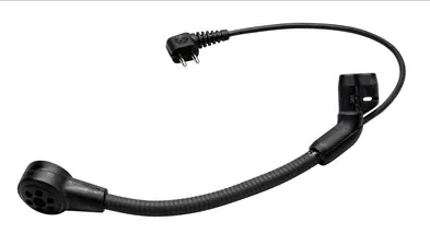 3M MT73/1 mikrofonas Juoda Lavalier / Lapel mikrofonas