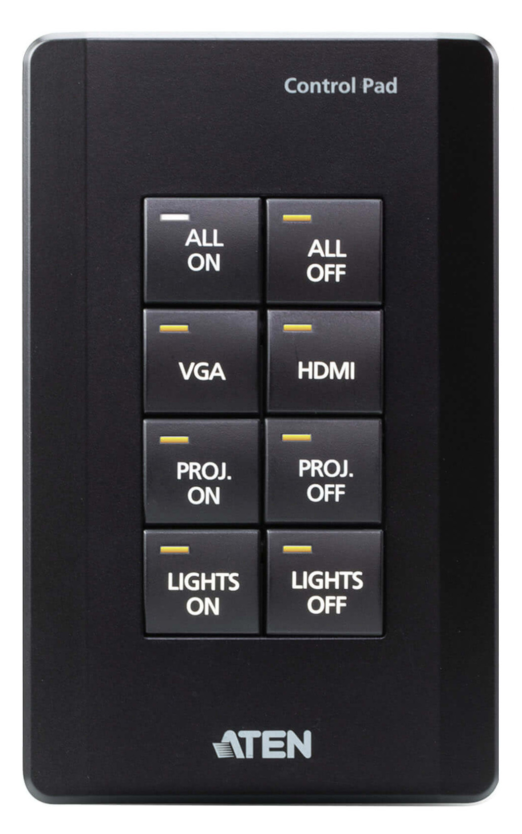 ATEN VanCryst VK0100 - Keypad - wired - 10/100 Ethernet - black
