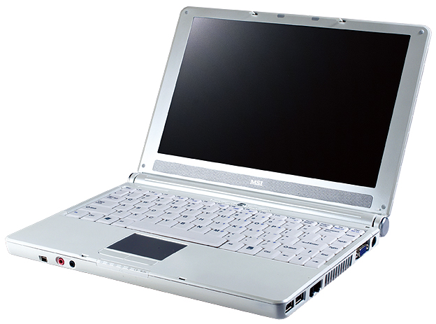 MSI NOTEBOOK BAREBONE 12.1" SILVER