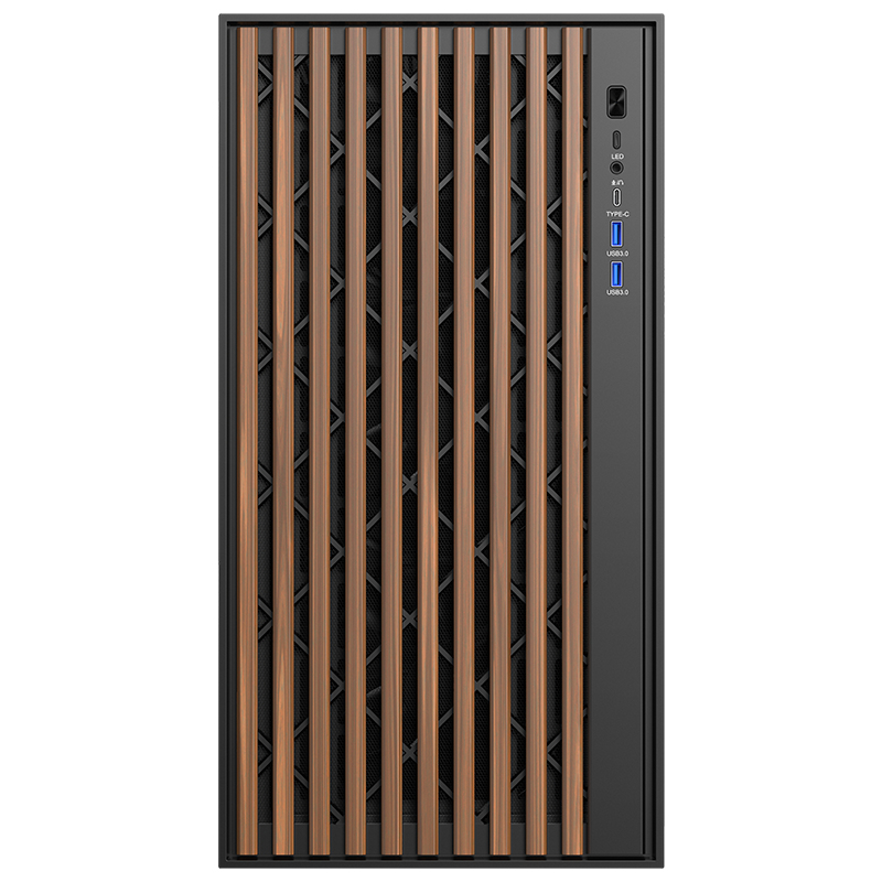 itek WOODY Tower Black – image 3