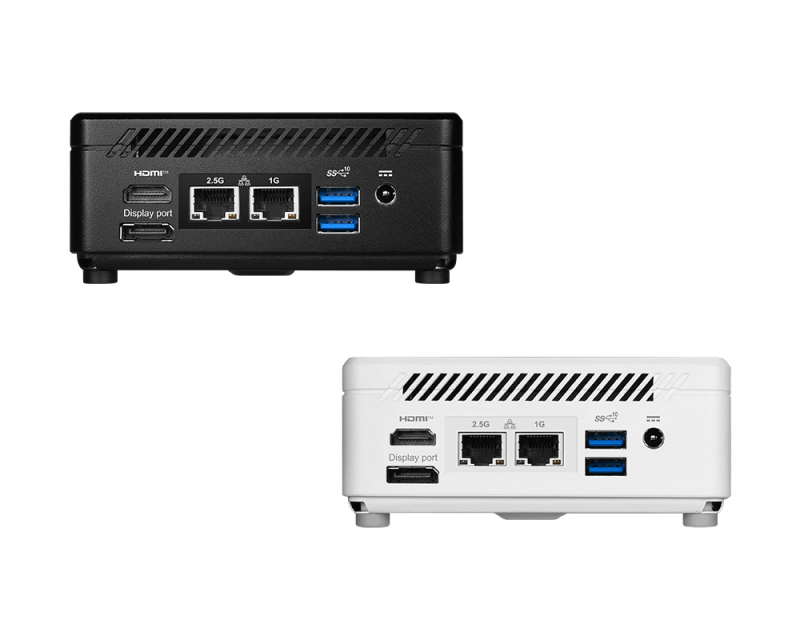 MSI Cubi 12M-093BUS Intel® Core™ i5 i5-1235U Windows 11 Home Mini PC Workstation Black – image 4