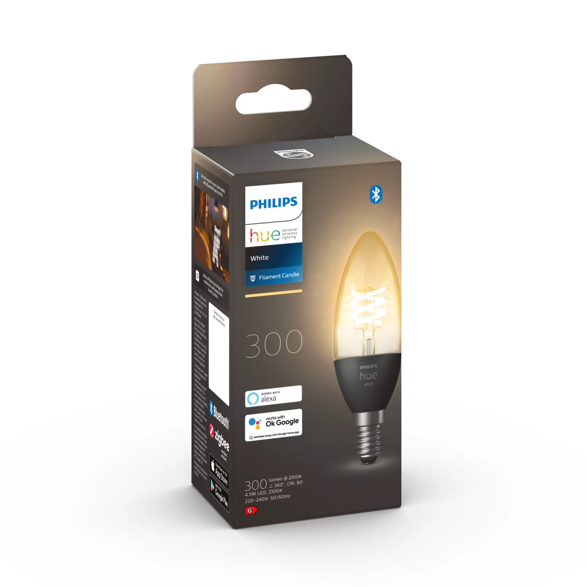 Philips by Signify Philips Hue White Candle - E14 smart bulb – image 2