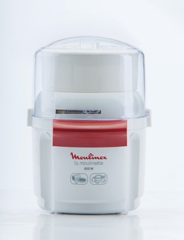 Moulinex - Picadora Moulinex 1-2-3: 800W de Potencia, Cuchilla de Acero Inoxidable.