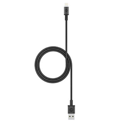 409903788 mophie - Cable Lightning - USB macho a Lightning macho - 1 m - negro