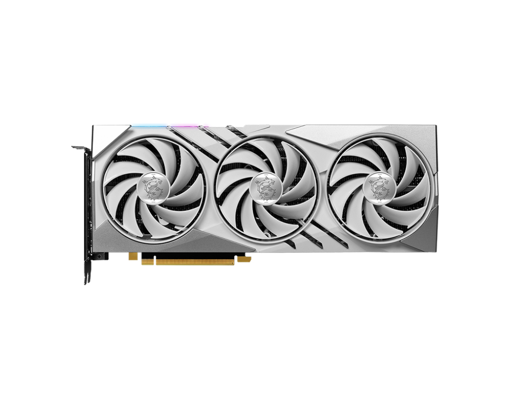 MSI GeForce RTX 4070 GAMING X SLIM WHITE 12G – image 2