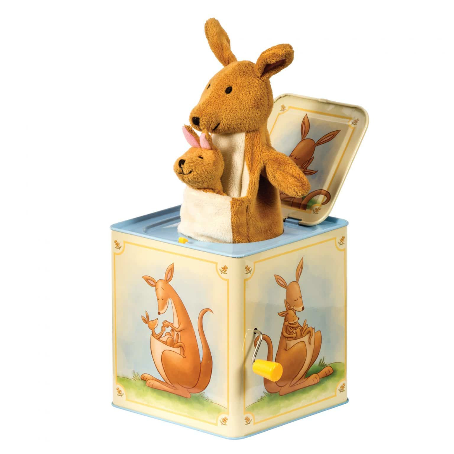 صورة Schylling Kangaroo Jack in the Box Surprise Box, Multicolour