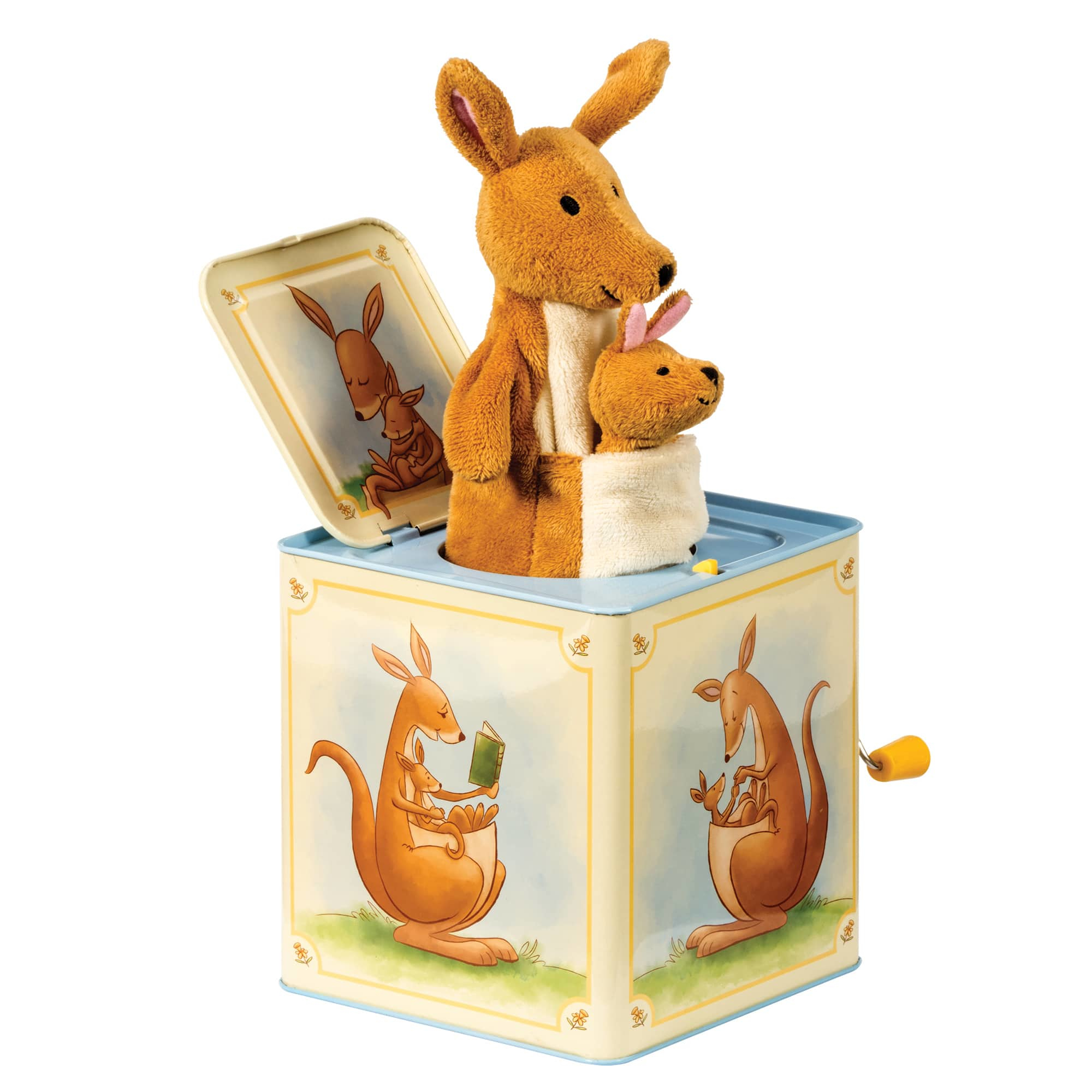 Schylling Kangaroo Jack in the Box Surprise Box, Multicolour
