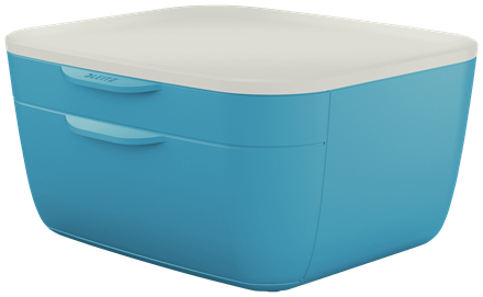 Leitz 53570061 organizador para cajón de escritorio Poliestireno (PS) Azul, Blanco