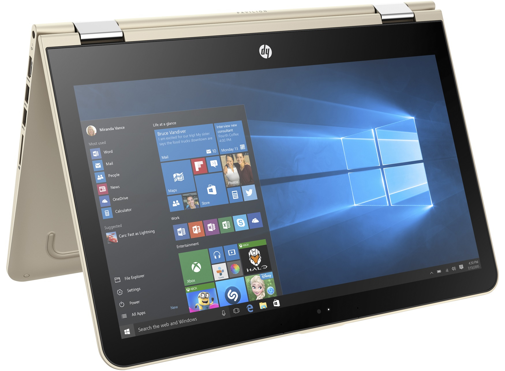 HP Pavilion x360 11-u020ca Intel® Pentium® N3710 Hybrid (2-in-1)