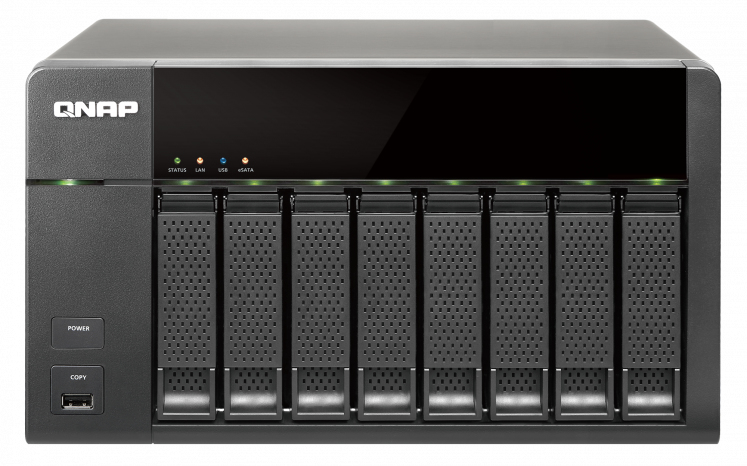 QNAP Bundle QNAP TS-869L NAS-Case Gigabit 2xRJ45 2,13GHz 8-Bay for SATA3G H – image 2