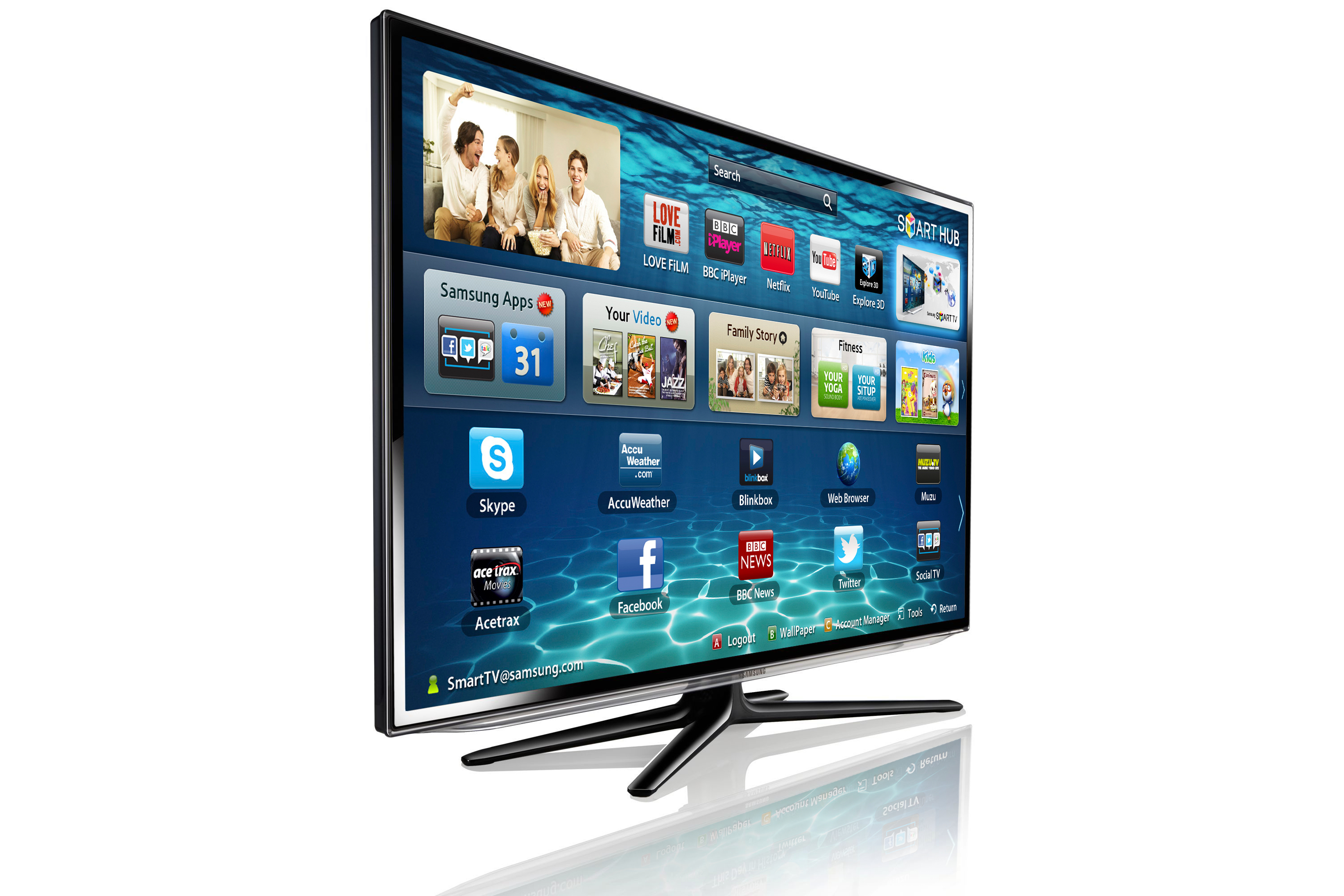 Samsung UE60ES6300U 152.4 cm (60") Full HD Smart TV Wi-Fi Grey – image 2