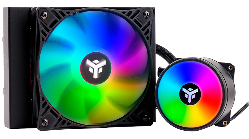 itek EVOLIQ 120 Processor All-in-one liquid cooler Black image 1