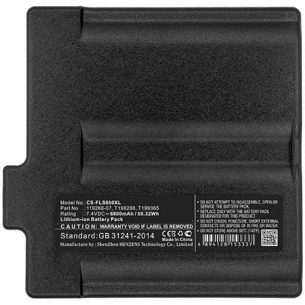 CoreParts MBXTCAM-BA018 بطارية ليثيوم-أيون 6800 مللي أمبير في الساعة 7.4 فولت سوداء متوافقة مع FLIR