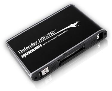 iStorage Kanguru Defender SSD 2 TB Micro-USB B 3.2 Gen 1 (3.1 Gen 1) Black image 1
