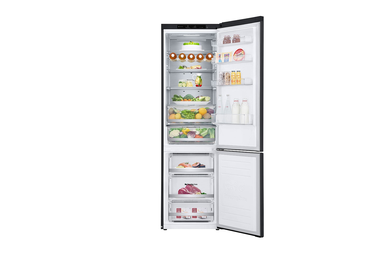 LG GBB92MCB1P fridge-freezer Freestanding – image 7