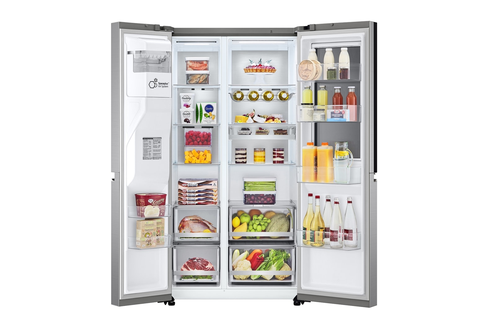 LG GSXV90PZAF side-by-side refrigerator Freestanding – image 4