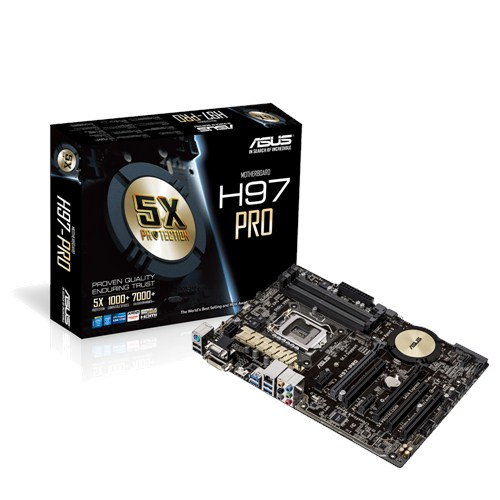 ASUS H97-PRO Intel® H97 LGA 1150 (Socket H3) ATX – image 1