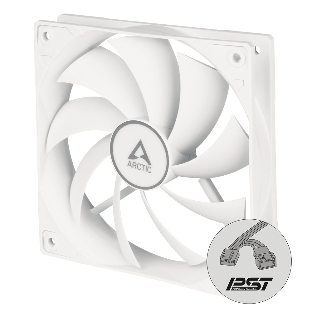 ARCTIC F12 PWM PST (White) – image 1