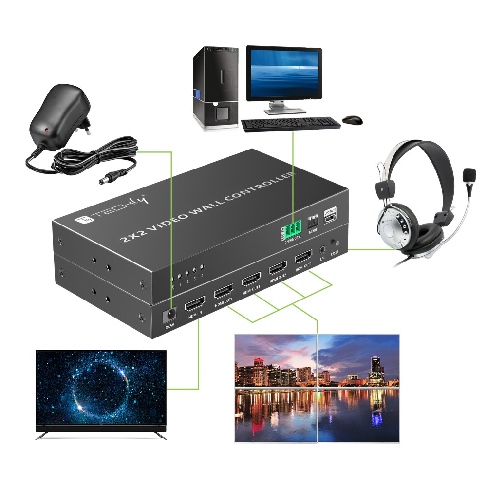 Techly IDATA HDMI-104VW – image 6