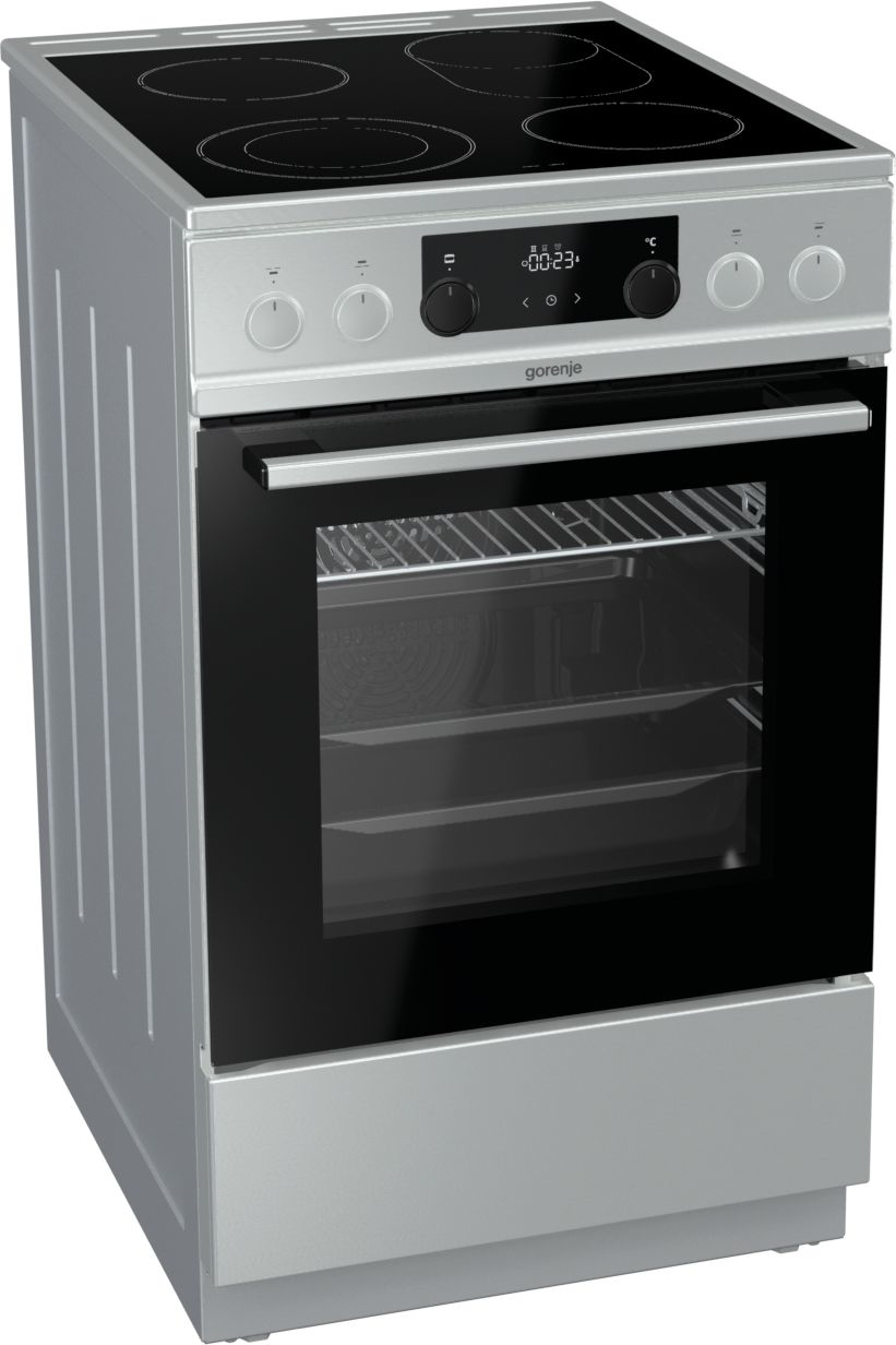 Gorenje EC5352XPA Freestanding cooker Electric Ceramic hob Stainless steel – image 1