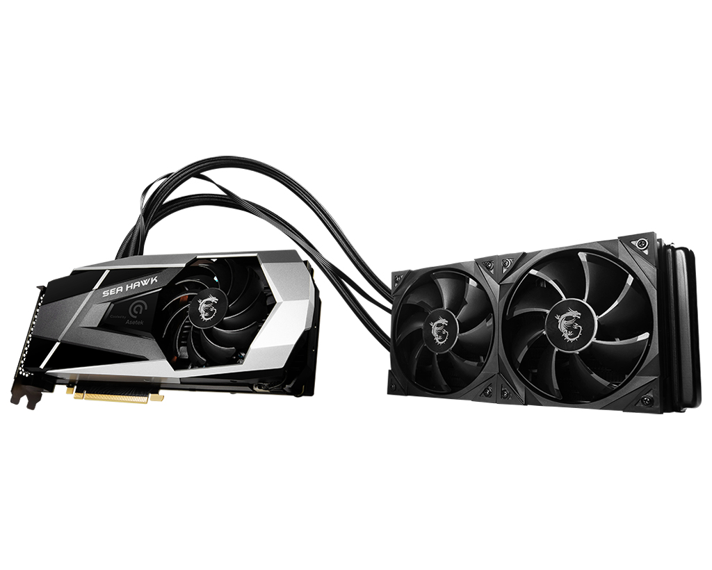 MSI SEA HAWK GeForce RTX 3080 X 10G (LHR) NVIDIA 10 GB GDDR6X image 2