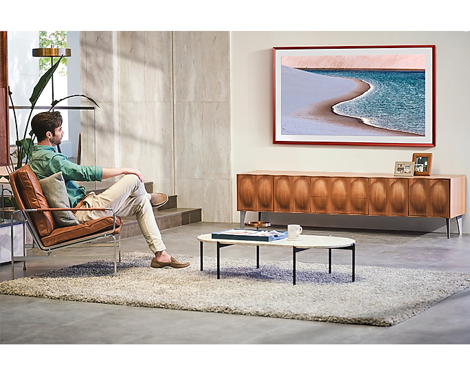 TV Samsung The Frame 50 QLED QE50LS03A Noir — photo 3